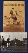 1954 in Budapest, Hungary v England 23 May 1954 match programme