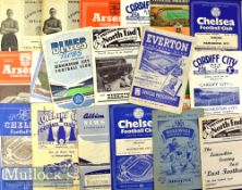 Selection of Manchester City away match programmes to include 1947/48 Everton, 1950/51 Coventry