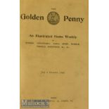 1898 Bound volume of The Golden Penny weekly magazine for the period July to December 1898 in the