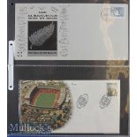 1976-1991 Rugby Commemorative/First Day Covers (11): From S Africa, 1976 the All Blacks Tour; 1977