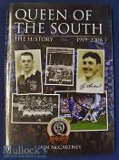 Queen of the South The History 1919-2008 hardback book by Iain McCartney, with dust jacket