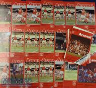 Large Selection of Arsenal Football Programmes home and aways from 1959 to 1987 mostly 1960s /