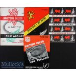 1959 British and Irish Lions Test Programmes in N Zealand (4): All four different, large format,