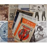 1907-1958 Rugby Magazines, French & English (Qty): More than 10 copies of ‘La Vie Au Grand Air’