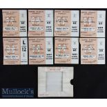 Selection of 1966 World Cup Finals Football Tickets featuring the following dates such as July 11,