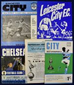 5x Various Charity Shield football programmes to include 61 Tottenham Hotspur v FA Selected XI.,