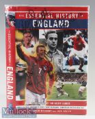 Multi Signed The Essential History of England consisting of David Beckham, Ray Clemence, Paul
