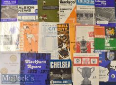 Collection of 1950s/1960s Manchester City away match programmes to include 1957/58 Blackpool, 1958/