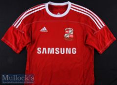 2011/12 Magera Signed Swindon Town Match Worn football shirt No 29 short sleeve home shirt, size