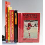 Scarce Steve Heighway Signed ‘Liverpool My Team’ Book a 1st edition, together with various signed