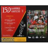 2016/2019 Special Rugby Programmes in Wales (2): The 2016 special match issue from the University of