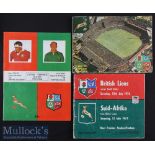 1974 Invincible British and I Lions Test Programmes in S Africa (3): The big, colourful issues for