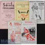 Collection of Australia Rugby League Tourists match programmes from the 1950s (6) – 1952 v