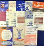 Selection of FA Cup semi-final match programmes to include 1949 Portsmouth v Leicester City, 1951