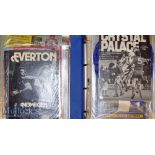 1976/77 and 1977/78 Everton Home and Away Football Programmes includes 76/77 (H) (x27) Spurs