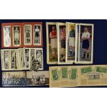 Pre-war Topical Times footballer cards to include 1937 Miniature panel portraits (Complete album