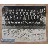 1945-6 NZEF ‘Kiwis’ Rugby Squad Photograph: A c.13” x 11” picture of an original photograph of the