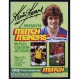 Multi Signed 1980/81 Match Makers Souvenir Album with 19 signatures featuring G. Bailey, V Anderson,