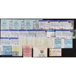 Selection of Various Football Tickets including 82 Stoke City v West Ham Utd (3), 86 Hearts v