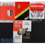 1971 British and I Lions Test Programmes in N Zealand (4): All four tests, 1st (won) 2nd (lost)