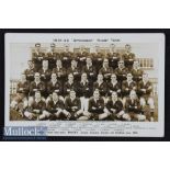 1931 Rugby Team Postcard SA Springbok Tourists to UK: Good clear image, fully named, of the South