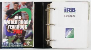 International Rugby Board Handbook 1997 and Year Book 2007 (2): Thick, heavy issues, the leatherette