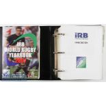 International Rugby Board Handbook 1997 and Year Book 2007 (2): Thick, heavy issues, the leatherette