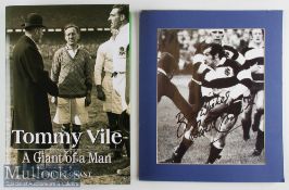 Welsh Interest Book & Signed Photo Pair (2): Near Mint, limited edition copy 197/1000 of Phil