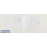 Everton Autograph Book containing a varied selection of signatures such as Paul Madeley, Eddie Gray,