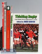 Rugby Book Selection, Coaching etc (4): Keith Miles Handbook of Rugby, Thinking Rugby J Dawes, Rugby