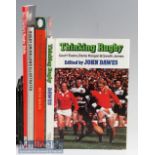 Rugby Book Selection, Coaching etc (4): Keith Miles Handbook of Rugby, Thinking Rugby J Dawes, Rugby