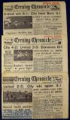 War time Manchester Evening Chronicle (Football Edition) newspaper 17 November 1945 match reports/