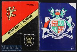 1959 British & I Lions Programmes in N Zealand (2): The tourists’ games v Manawatu-Horowhenua (1”