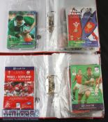 Very Rare item in 1996-2001 Great Wales Rugby Programme Collection (Qty): To incl the Welsh