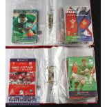 Very Rare item in 1996-2001 Great Wales Rugby Programme Collection (Qty): To incl the Welsh