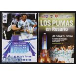 2008 Scotland in Argentina Test Rugby Programmes (2): Both tests from the Scots’ trip to S