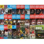 Selection of Football League Reviews from late 1960s to 1970s appear in G condition overall,