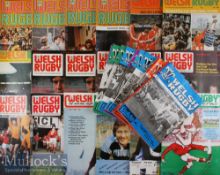 1975-1982 Welsh Rugby Magazine (40): Long gone but longest running Welsh rugby magazine, packed with