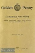 1900 Bound Volume of The Golden Penny weekly magazine for the period January to June 1900 in the