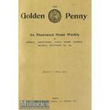 1900 Bound Volume of The Golden Penny weekly magazine for the period January to June 1900 in the