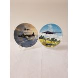 SELECTION OF ROYAL DOULTON WORLD WAR II COLLECTORS PLATES including Spitfire Over St. Pauls,