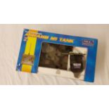 NIKKO ABRAMS M1 TANK radio controlled, 1:25 scale, with lights, turning turret and sound, boxed