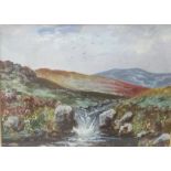 O.H.DEACON Dartmoor and companion picture of Dartmoor, gouache on paper, signed and label to