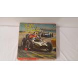 V.I.P. RACEWAY RACE CAR SET comprising two race cars, track and power bank, with original manual,