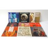SELECTION OF VINYL ALBUMS including The Rolling Stones, The Seekers, Louis Armstrong, Billy