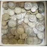 LARGE SELECTION OF BRITISH PRE-DECIMAL SILVER COINAGE all dated between 1920 and 1946, various