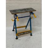 METAL FRAME WORKBENCH on an adjustable frame