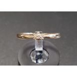 DIAMOND CLUSTER RING on fourteen carat gold shank, ring size M; together with a diamond set heart