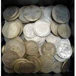 LARGE SELECTION OF BRITISH PRE-DECIMAL SILVER COINAGE all dated between 1920 and 1946, various