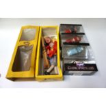 BOXED PELHAM PUPPET OF PRINCE CHARMING SL5; together with four boxed Corgi Classic Sports Cars -